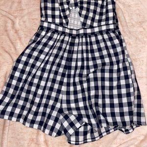 💗 3/$20 checkered romper